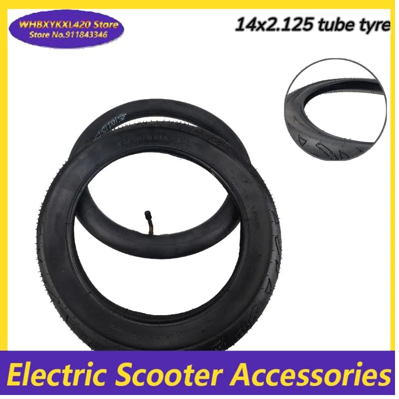 Scooter Electric - Reliable 14x2.125 Tubeless Tires for 14-Inch
