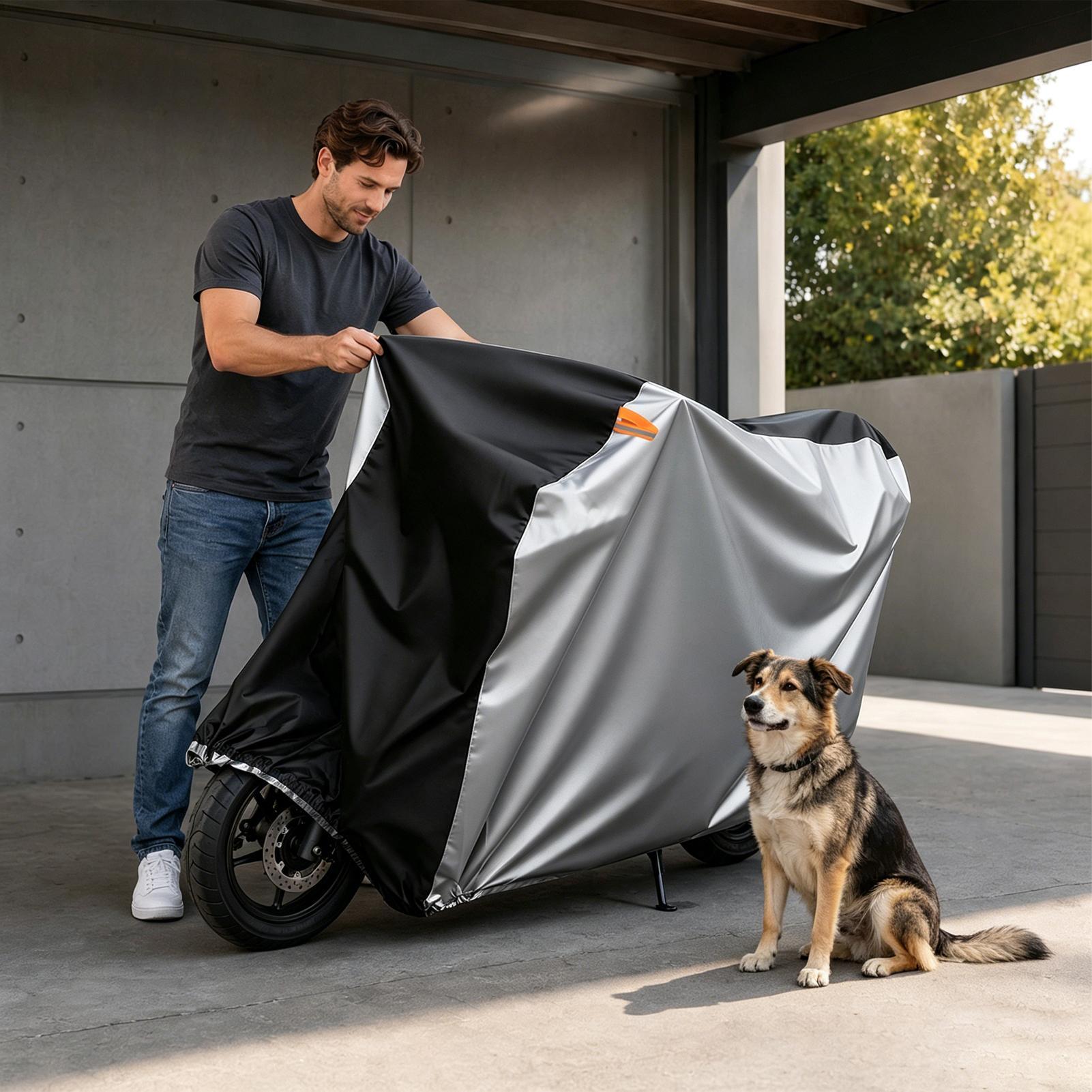 Scooter Electric - Motorcycle Cover Waterproof Outdoor Waterproof Windproof