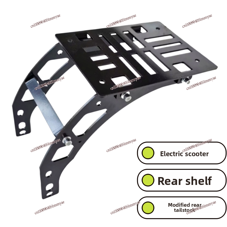 Folding Electric Scooter - Electric scooter rear shelf modified folding
