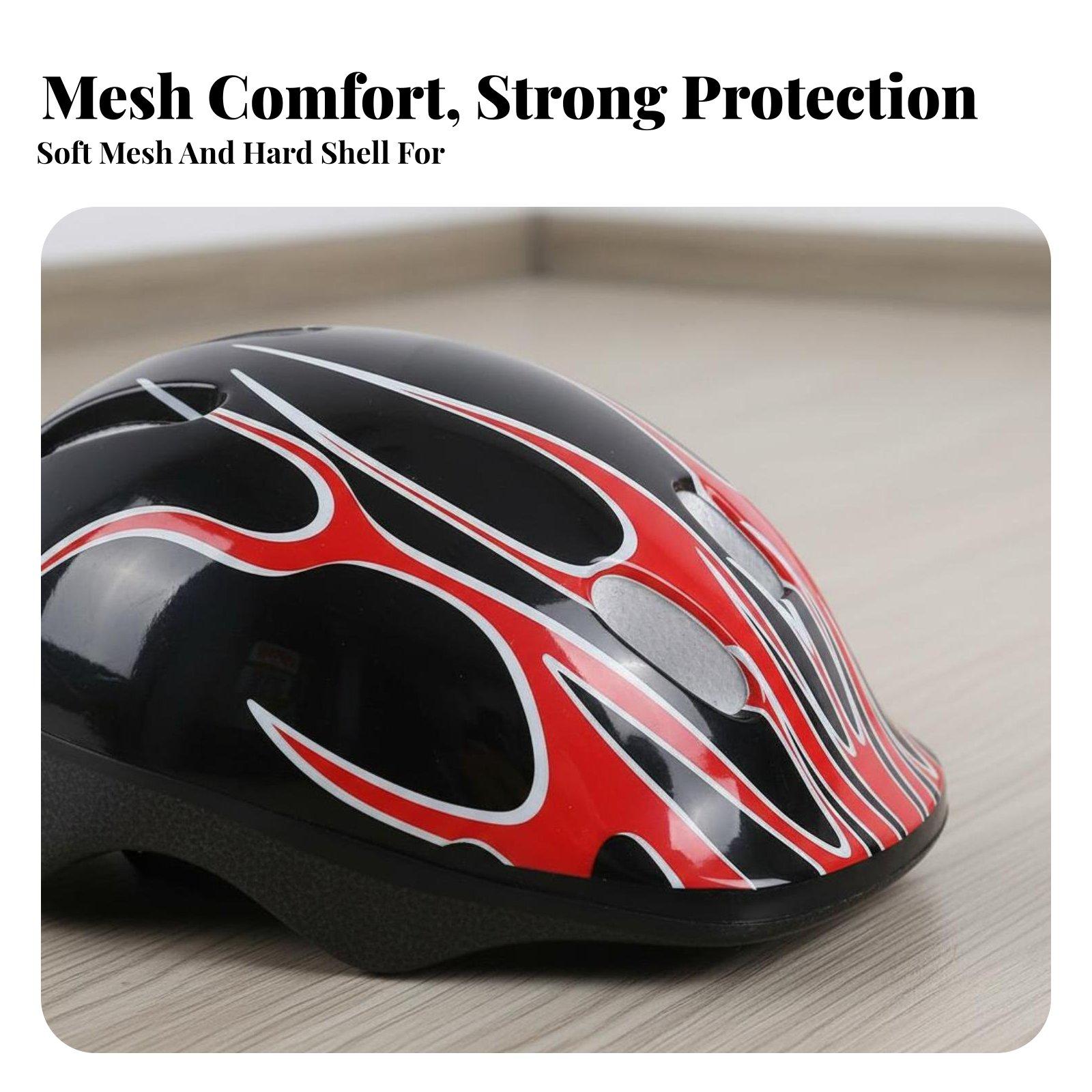 Scooter Helmet Set - Kids Helmet and Knee Elbow Wrist