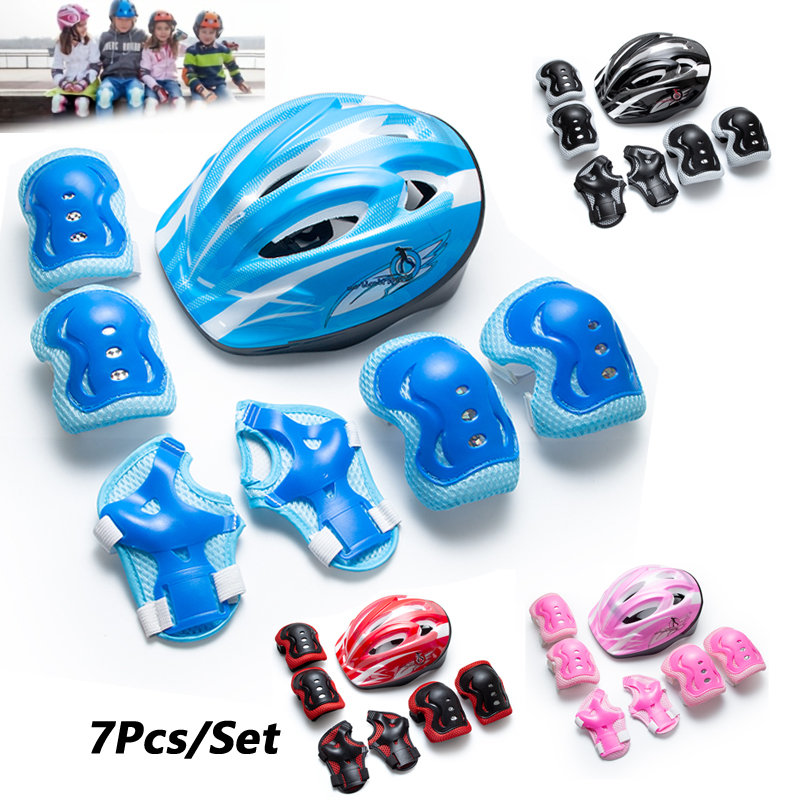 Kids Adjustable Helmet Protect - Scooter Helmet Set 评论和价格