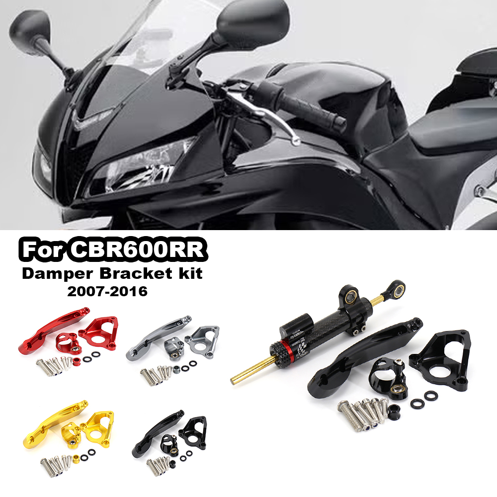 For Honda CBR600RR CBR 600 RR  - Steering Damper Stabilizer Kit Cnc 评论和价格