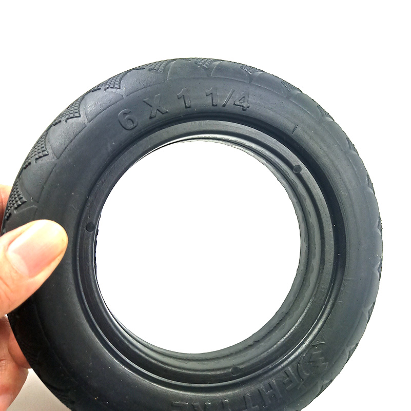 Hot selling 6X1 1/4 solid tire - Folding Electric Scooter 评论和价格