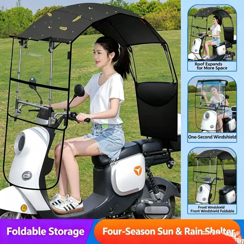 Windproof Waterproof Electric  - Electric Scooter Rain Cover 评论和价格