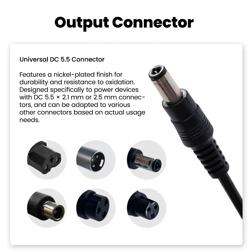 DC5.5MM To M12/M16/8016/5525/3 - Electric Scooter Charger 评论和价格
