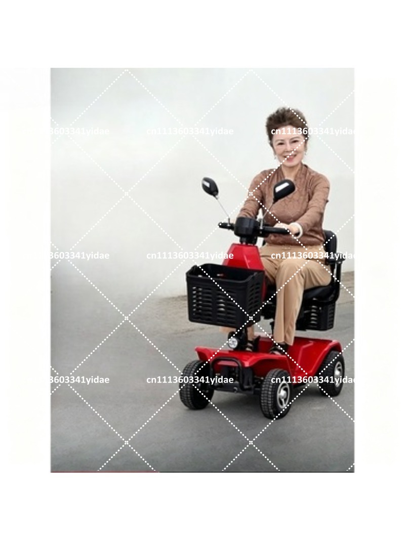 4 Wheel Foldable Electric Mobi - Electric Scooter Adults 评论和价格
