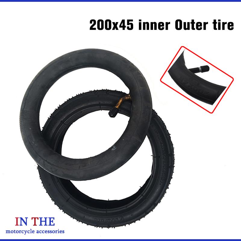 Thickened scooter tire 200x45  - Scooter Tire 评论和价格
