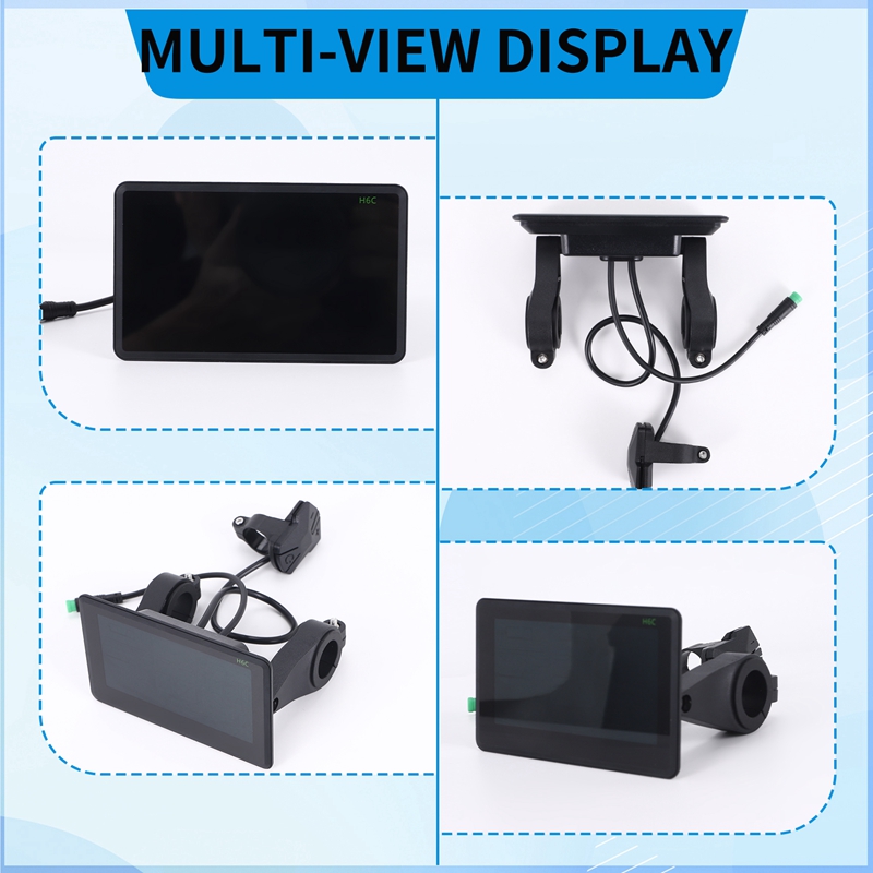 H6C Electric Bike LCD Display  - Scooter Electric 评论和价格